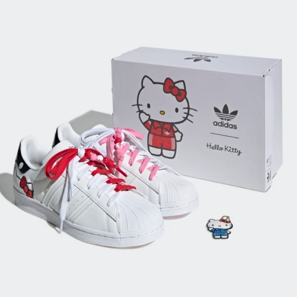Hello Kitty Adidas Superstar Sneakers ❤ - Picture 14 of 14